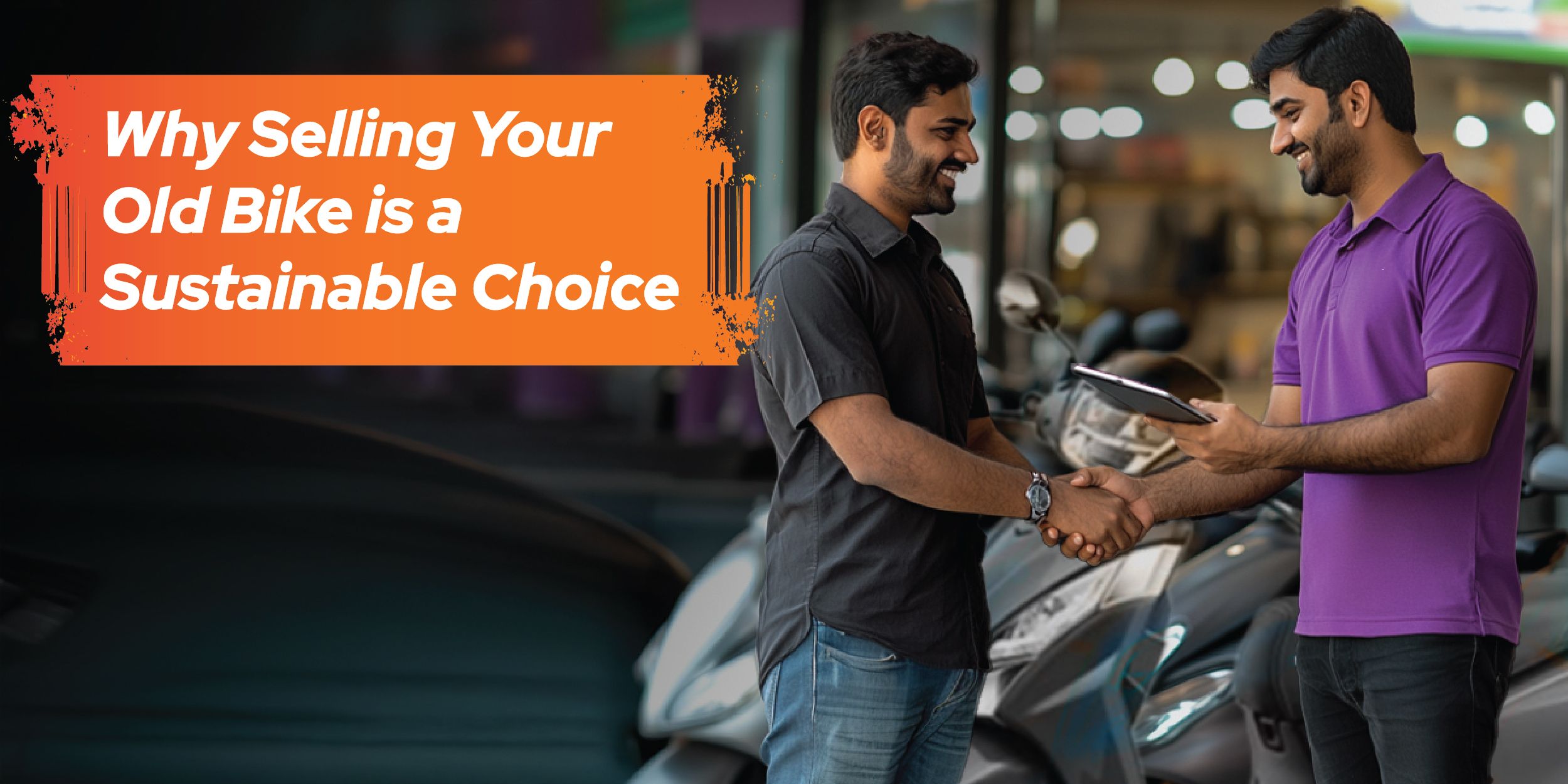 Why Selling Your Old Bike is a Sustainable Choice  cover
